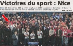 LES VICTOIRES DU SPORT : à NICE