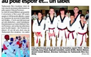 Les honneurs de NICE MATIN du 18/10/2011