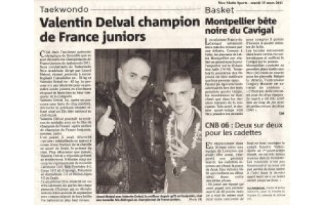 Les honneurs de la presse locale !